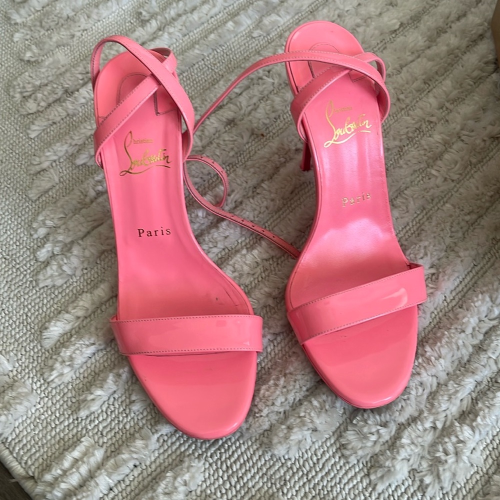 Christian Louboutin sandals leather